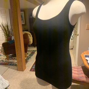 Cable and Guage sleek black Tank -NWT